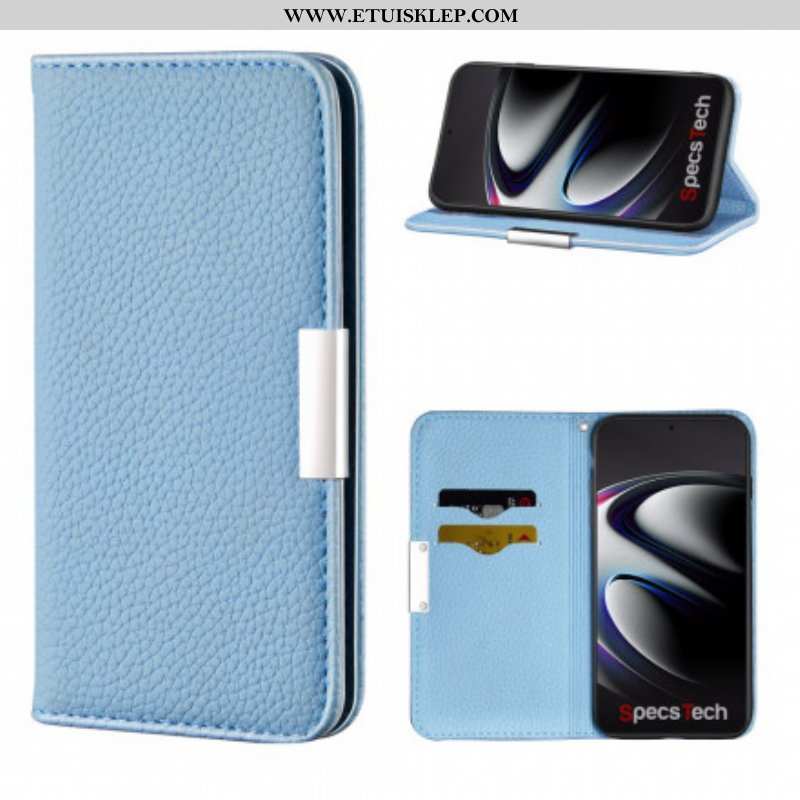 Etui Na Telefon do Samsung Galaxy S21 Ultra 5G Etui Folio Liczi Ze Sztucznej Skóry Ultra Szykowny